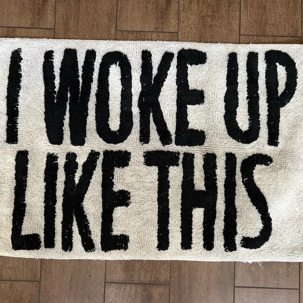 Beyonce “I Woke Up Like This” Bathmat